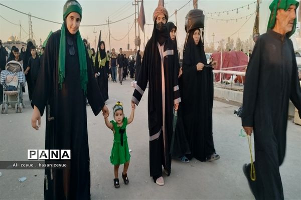 پیاده‌روی زائرین اربعین حسینی