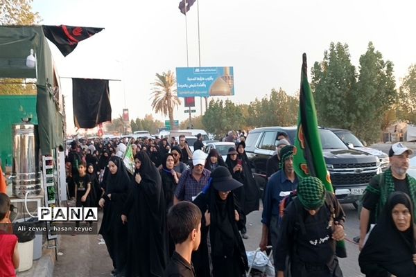 پیاده‌روی زائرین اربعین حسینی