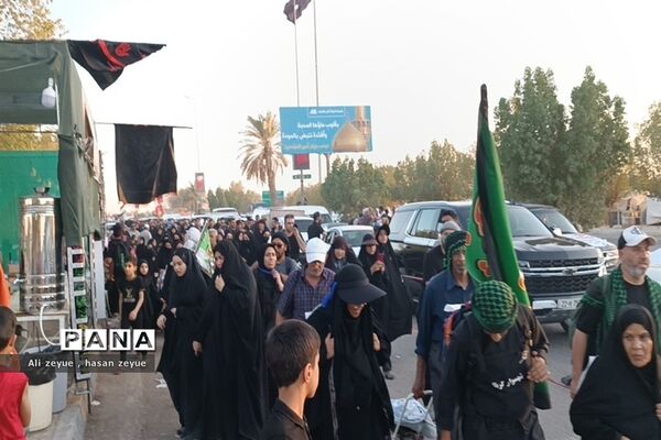 پیاده‌روی زائرین اربعین حسینی