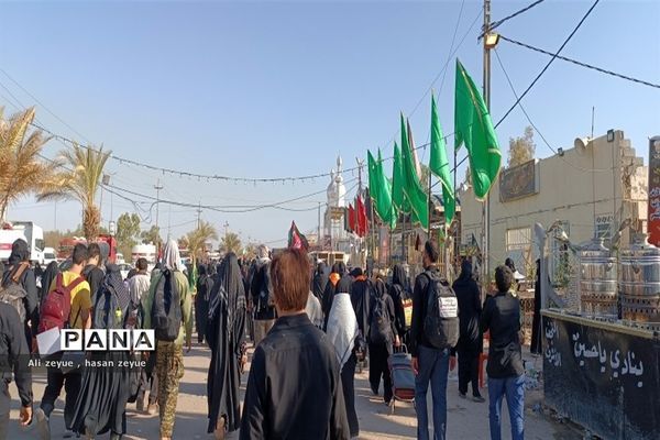 پیاده‌روی زائرین اربعین حسینی