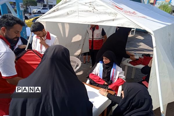 مراسم عزاداری اربعین در محمود‌آباد