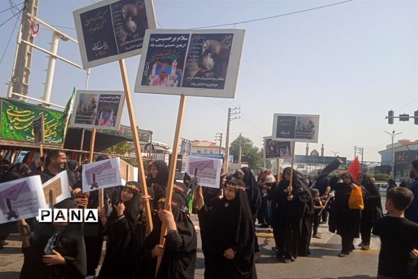 مراسم عزاداری اربعین در محمود‌آباد