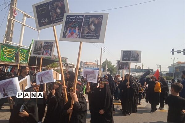 مراسم عزاداری اربعین در محمود‌آباد