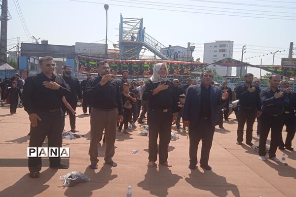 مراسم عزاداری اربعین در محمود‌آباد