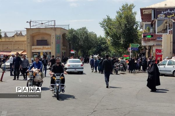 پیاده‌روی جاماندگان اربعین درشیراز