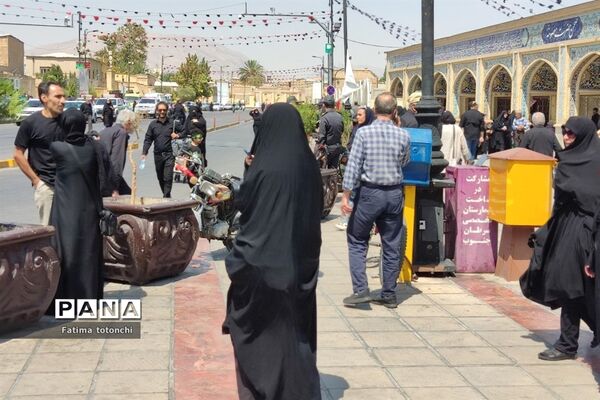 پیاده‌روی جاماندگان اربعین درشیراز