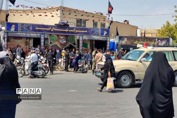 پیاده‌روی جاماندگان اربعین درشیراز