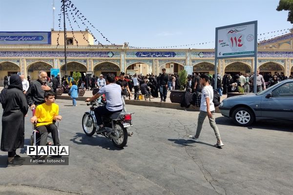 پیاده‌روی جاماندگان اربعین درشیراز