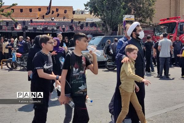 پیاده‌روی جاماندگان اربعین درشیراز