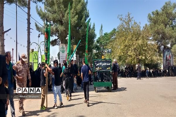 مراسم عزاداری روز اربعین درآستان مقدس امامزاده سید محمد(ع)کاشمر