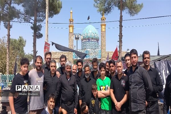 مراسم عزاداری روز اربعین درآستان مقدس امامزاده سید محمد(ع)کاشمر