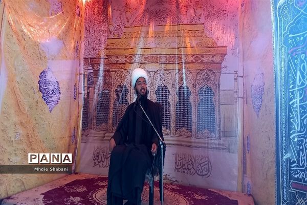 مراسم عزاداری روز اربعین درآستان مقدس امامزاده سید محمد(ع)کاشمر