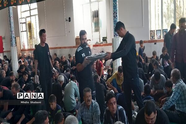 مراسم عزاداری روز اربعین درآستان مقدس امامزاده سید محمد(ع)کاشمر