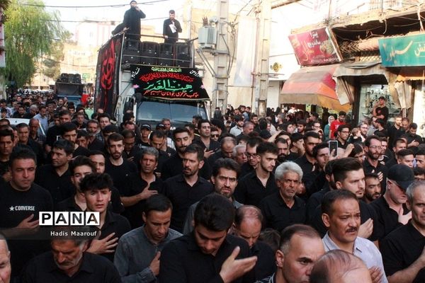 پیاده‌روی بهارستانی‌های عاشورایی جامانده از اربعین حسینی