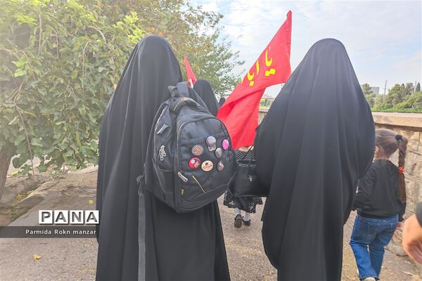 پیاده روی جاماندگان اربعین درشیراز