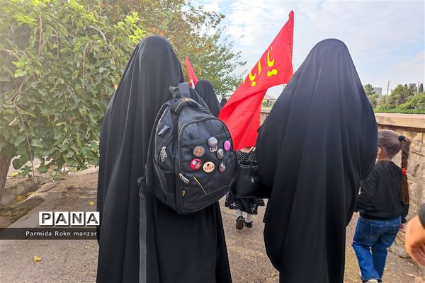 پیاده روی جاماندگان اربعین درشیراز