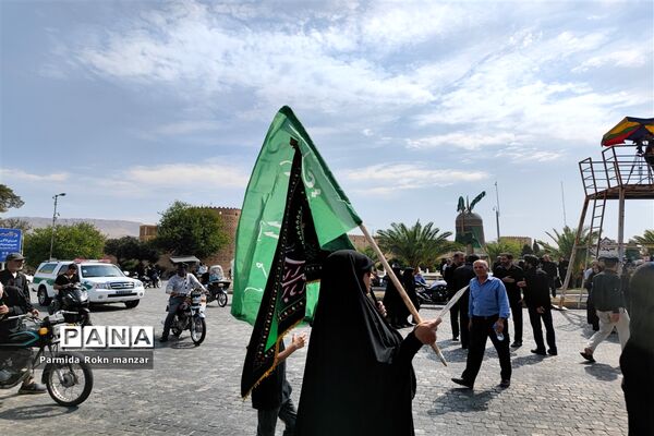 پیاده روی جاماندگان اربعین درشیراز
