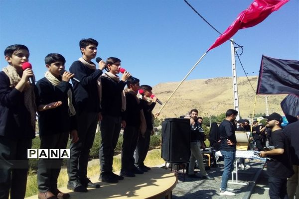 برگزاری موکب دانش‌آموزی