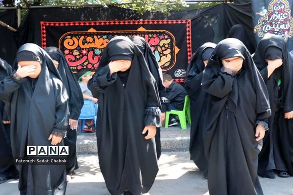 حال و هوای کودکان در راهپیمایی جاماندگان اربعین