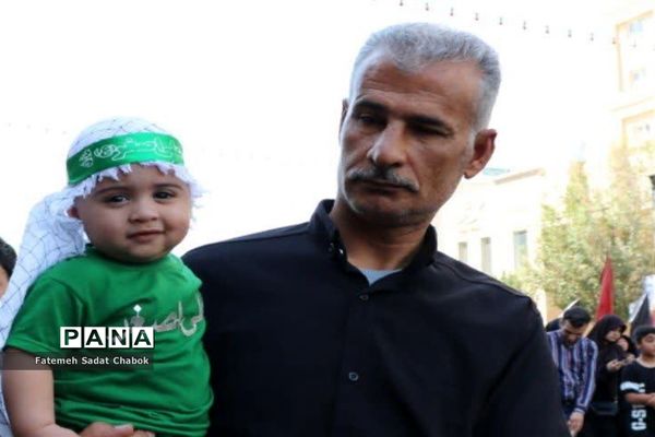 حال و هوای کودکان در راهپیمایی جاماندگان اربعین