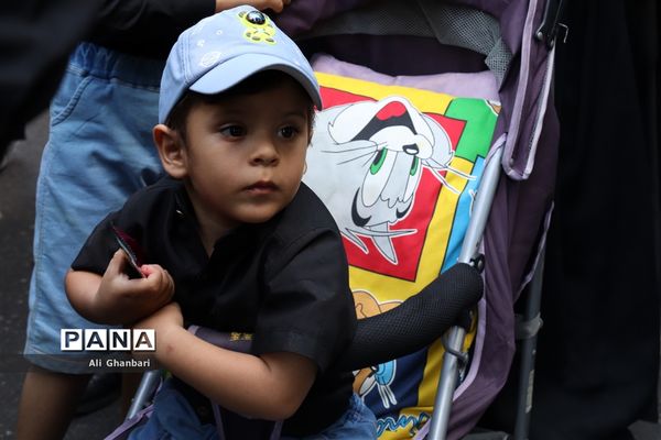 مراسم پیاده‌روی جاماندگان اربعین حسینی تبریز