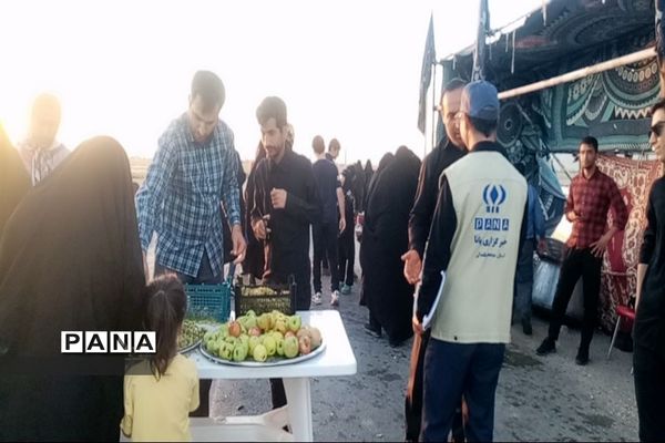 مراسم پیاده‌روی جاماندگان اربعین شهرستان شیروان