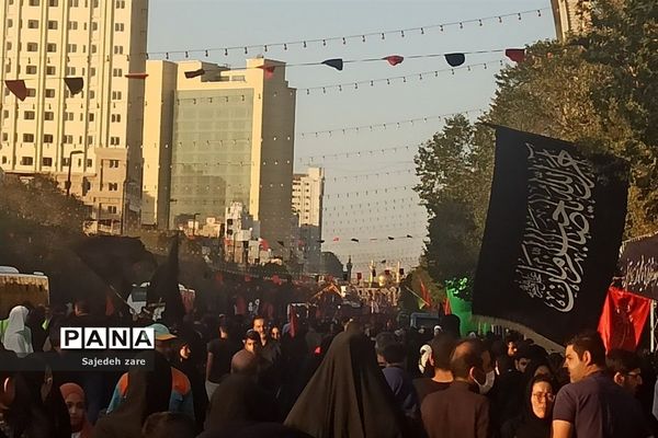 پیاده‌روی جاماندگان اربعین حسینی به حرم امام رضا (ع)