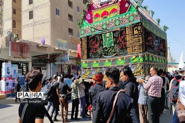 حضور هیات های مذهبی کاشمر در کربلای معلی