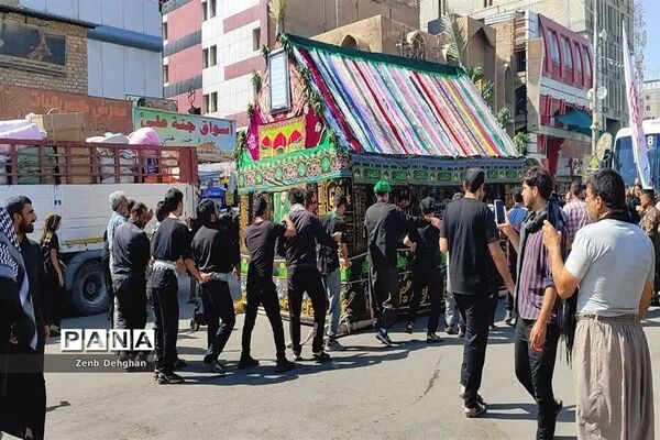 حضور هیات های مذهبی کاشمر در کربلای معلی