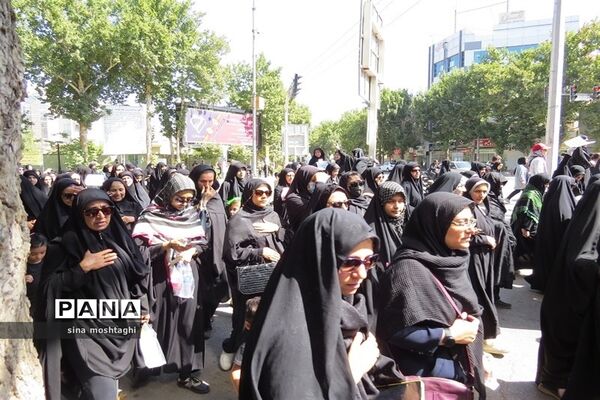 مراسم جاماندگان اربعین حسینی در بجنورد