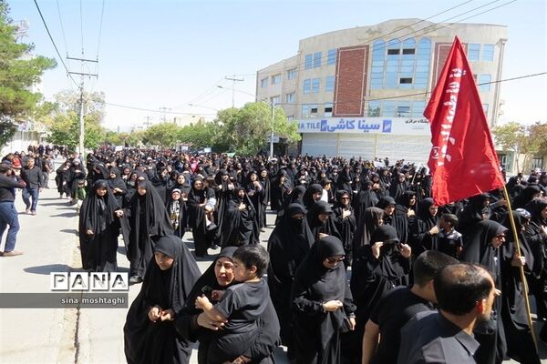 مراسم جاماندگان اربعین حسینی در بجنورد