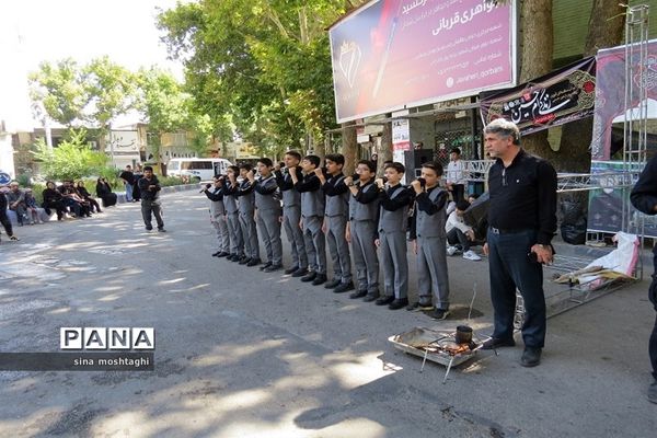 مراسم جاماندگان اربعین حسینی در بجنورد