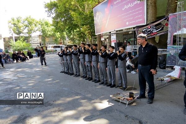 مراسم جاماندگان اربعین حسینی در بجنورد