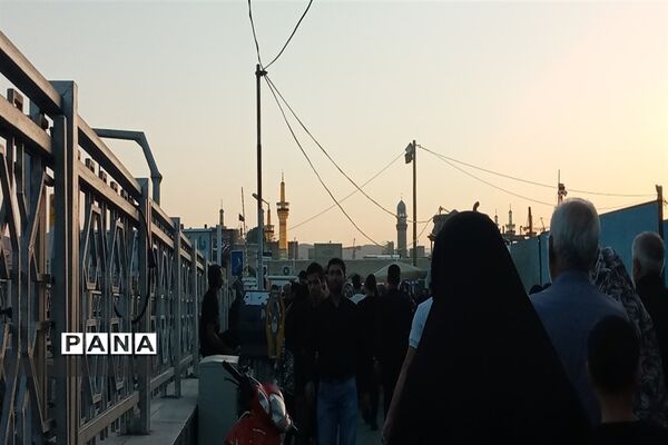 پیاده‌روی جاماندگان اربعین حسینی در مشهد مقدس