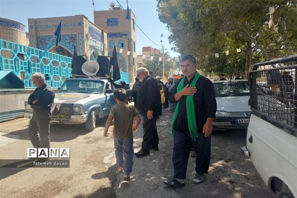 پیاده‌روی جاماندگان اربعین شهرستان فاروج