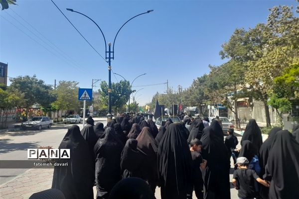 پیاده‌روی جاماندگان اربعین شهرستان فاروج