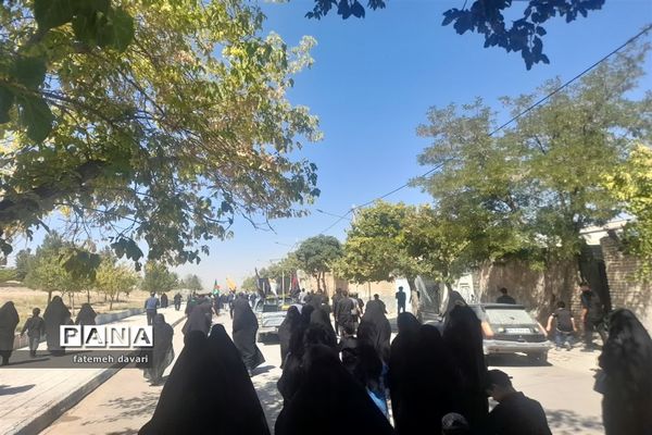 پیاده‌روی جاماندگان اربعین شهرستان فاروج