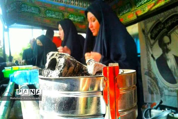 برپایی موکب مراسم جاماندگان اربعین آموزش و پرورش منطقه 16