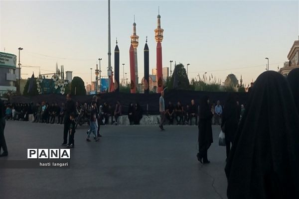 مراسم جاماندگان اربعین حسینی در جوار حرم مطهر امام رضا (ع)