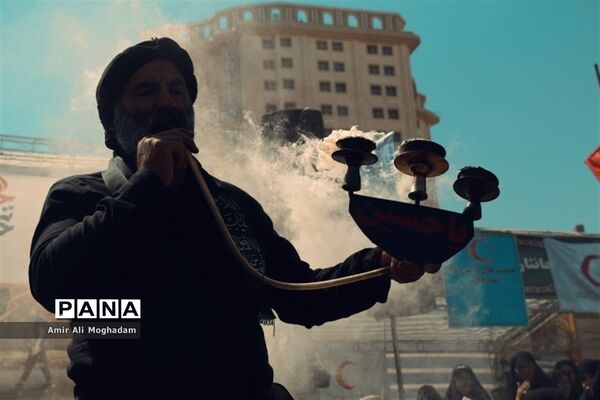 جاماندگان اربعین در پناه رضا(ع)