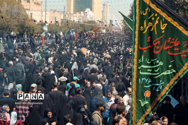 جاماندگان اربعین در پناه رضا(ع)