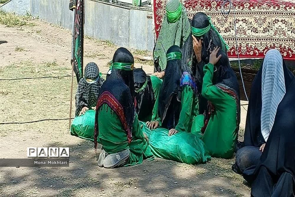 عزاداری اربعین حسینی در میاندورود