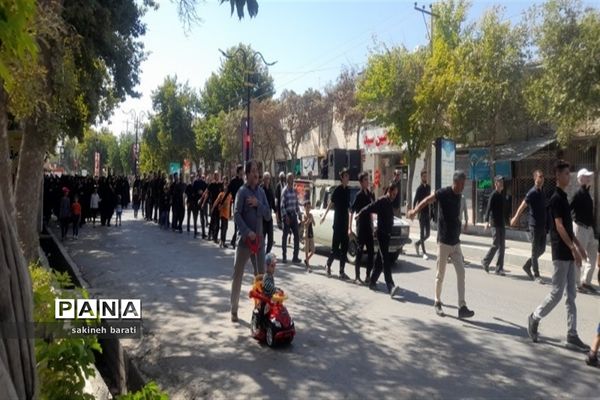 مراسم جاماندگان کربلای معلی  شهرستان مانه وسملقان