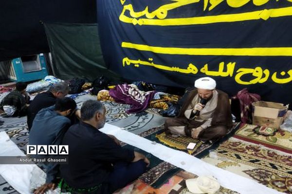 موکب دانش‌آموزی و فرهنگیان استان بوشهردر کربلای معلی