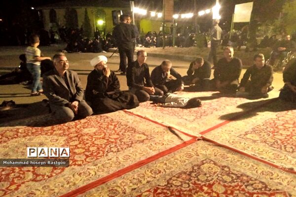 آیین شام غریبان اربعین حسینی در دانشگاه آزاد اسلامی