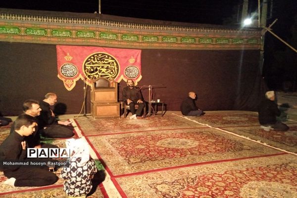 آیین شام غریبان اربعین حسینی در دانشگاه آزاد اسلامی