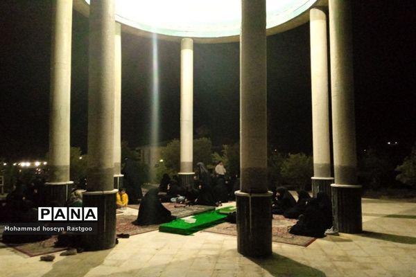 آیین شام غریبان اربعین حسینی در دانشگاه آزاد اسلامی