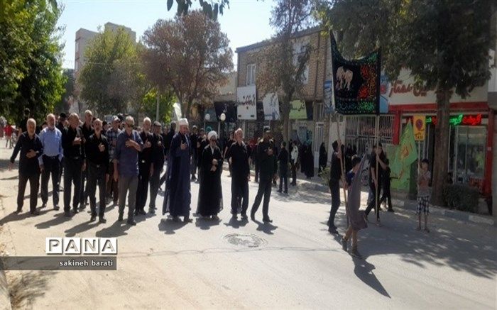 مراسم پیاده‌روی جاماندگان اربعین شهرستان مانه و سملقان