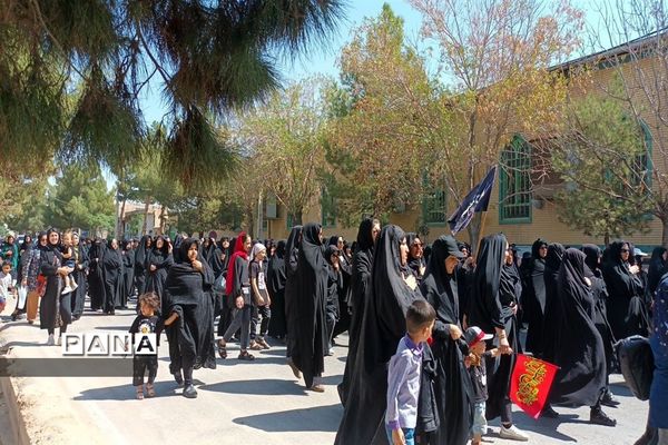 مراسم جاماندگان اربعین در شهرستان جاجرم