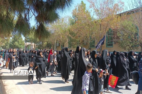 مراسم جاماندگان اربعین در شهرستان جاجرم